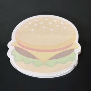 Burger Shaped Party Coasters